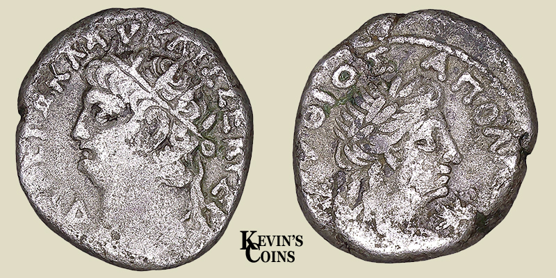 Nero Billon Tetradrachm, Emmett 112