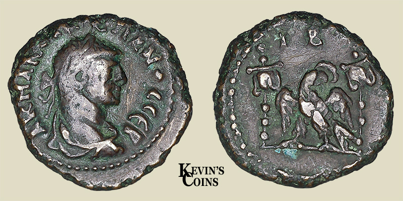 Numerian Billon Tetradrachm Emmett 4018