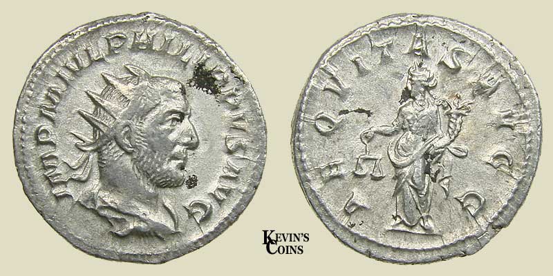 Philip I AR Antoninianus RIC 27b